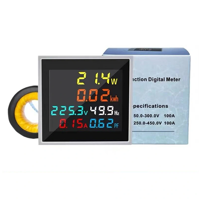 Eenfasige multifunctionele digitale displaymeter